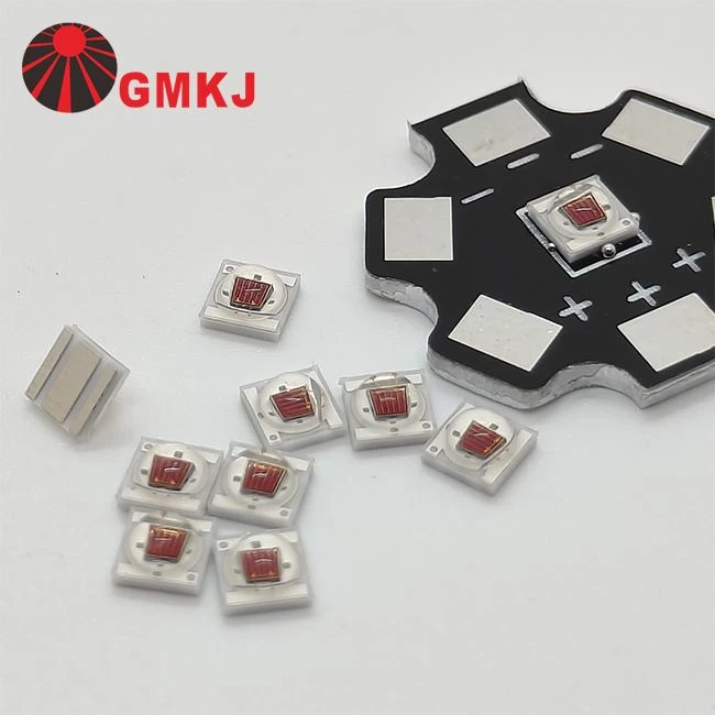 1W 3W Röd 660nm 3535 SMD LED