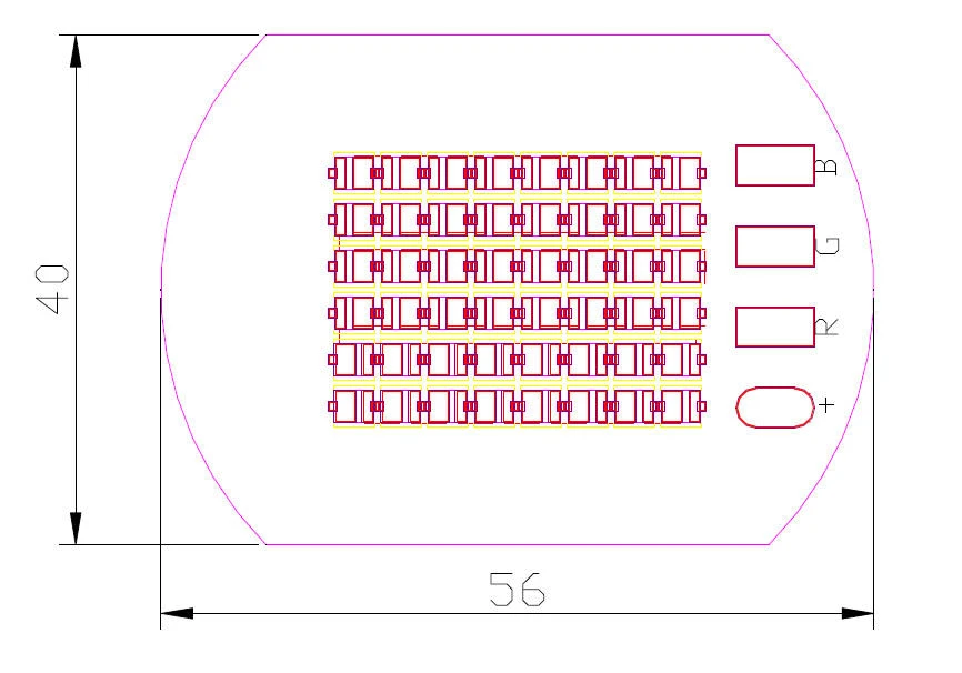50w rgb smd led module dimensions 50w rgb smd led module dimensions